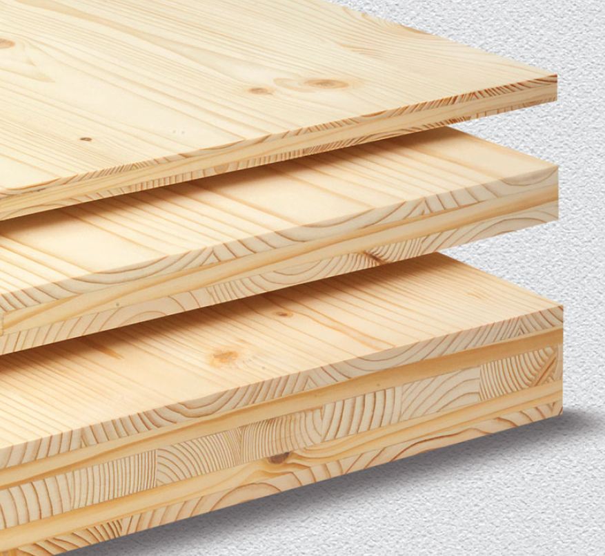 Exemples de Panneaux bois 3 et 5 plis DOLD en différentes épaisseurs : Agence Boinet