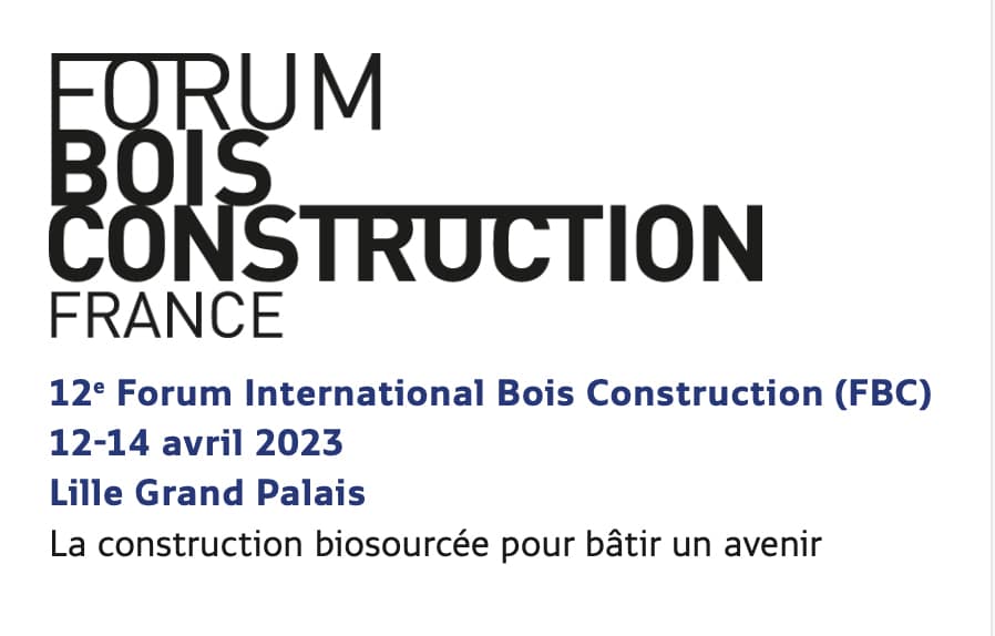 Forum du bois de construction de Lille 2023